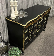Load image into Gallery viewer, Queen Anne style 9 drawer dresser

