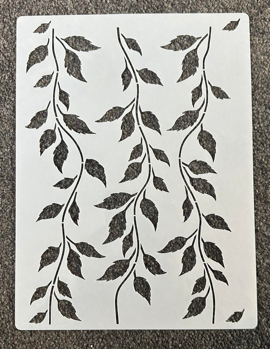 A4 Quality Stencil - Wisteria 4