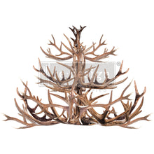 Load image into Gallery viewer, Redesign Transfer ~ ANTLER CHANDELIER
