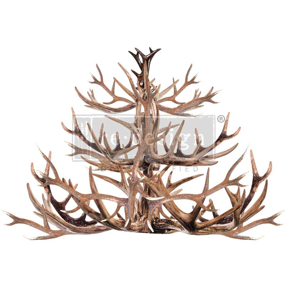 Redesign Transfer ~ ANTLER CHANDELIER