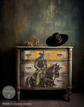 Load image into Gallery viewer, A1 REDESIGN DECOUPAGE FIBRE - COWBOY CAVALRY

