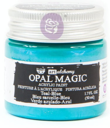 ART ALCHEMY – OPAL MAGIC METALLIC PAINT - TEAL - BLUE