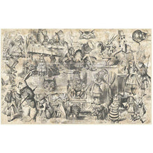 Load image into Gallery viewer, DECOUPAGE DECOR TISSUE PAPER – DREAMING IN WONDERLAND – 1 SHEET, 19″X30″ (LIMITED RELEASE)
