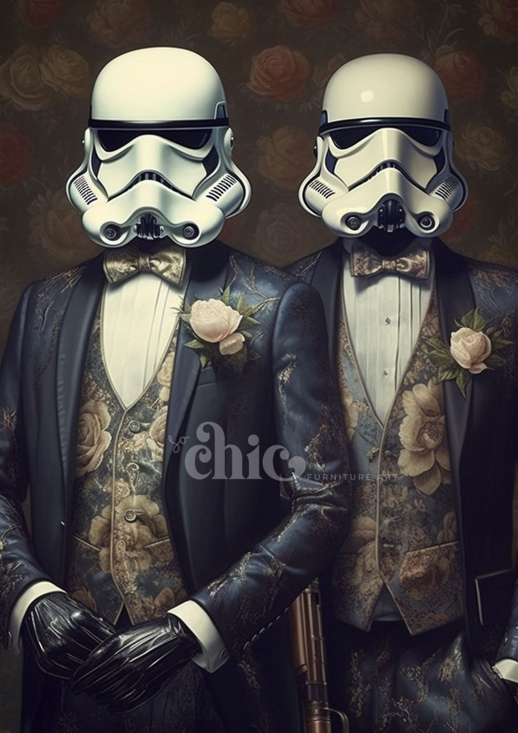 IT'S SO CHIC DECOUPAGE POSTER PAPER - FANCY STORM TROOPERS A1