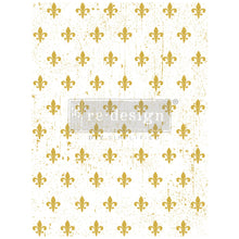 Load image into Gallery viewer, Redesign Transfer Gold Foil ~ FLEUR DE LIS
