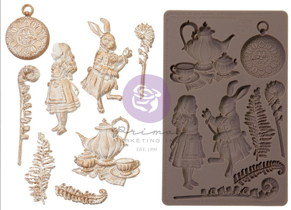 REDESIGN Décor Mould - WONDERLAND COLLECTION - FOLLOWING ALICE