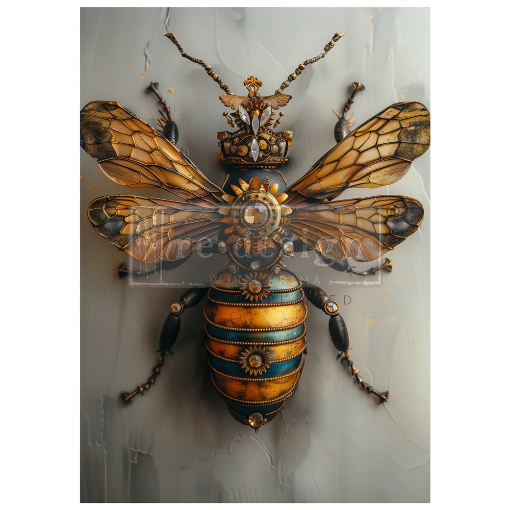 A1 REDESIGN DECOUPAGE FIBRE - GEARSPRING HONEYBEE (LIMITED RELEASE)