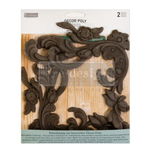 Load image into Gallery viewer, Redesign Decor Poly - INTRICATE GRACE - 2PC (17.8cm X 17.2cm X .8cm)
