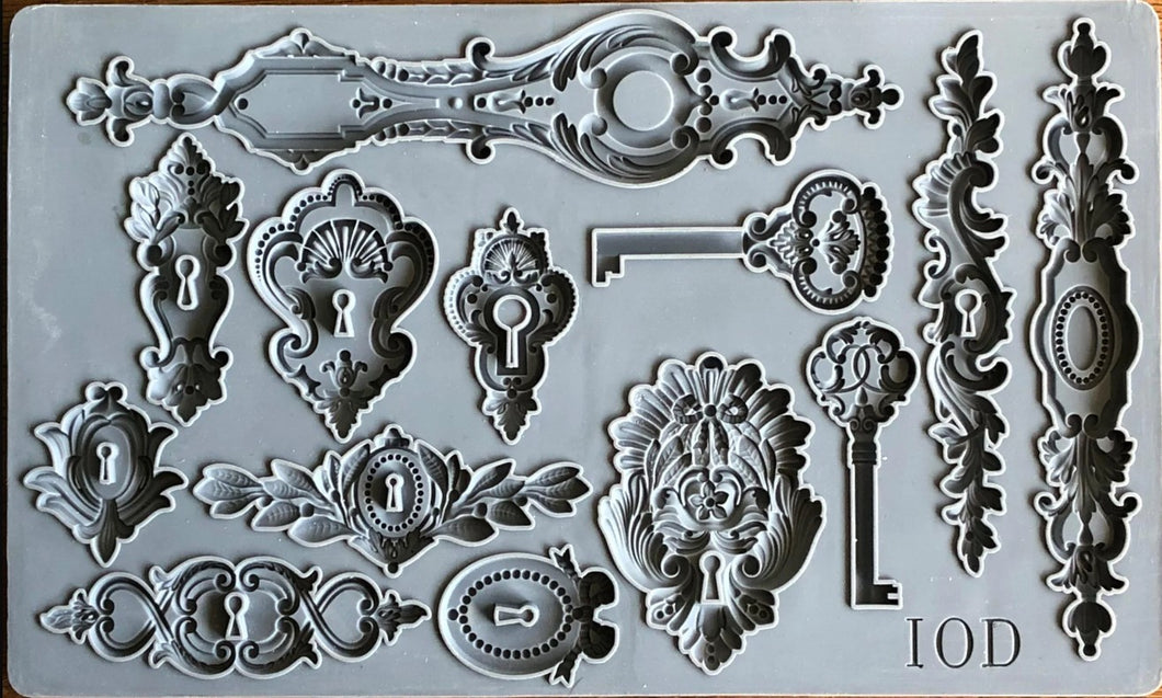 IOD MOULDS™ ~ LOCK AND KEY 6X10 inch