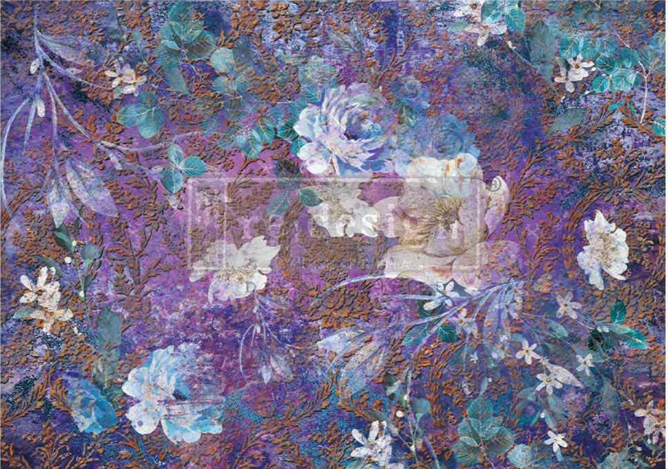 A1 REDESIGN DECOUPAGE FIBRE - MAGICAL FLORAL (LIMITED RELEASE)