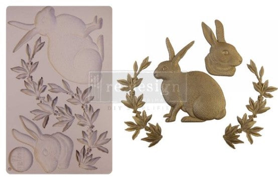 REDESIGN Décor Mould - MEADOW HARE