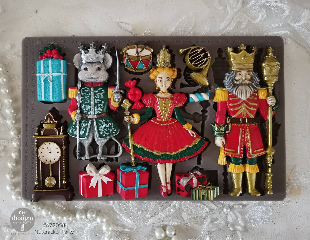 REDESIGN Décor Mould - NUTCRACKER PARTY (LIMITED RELEASE)