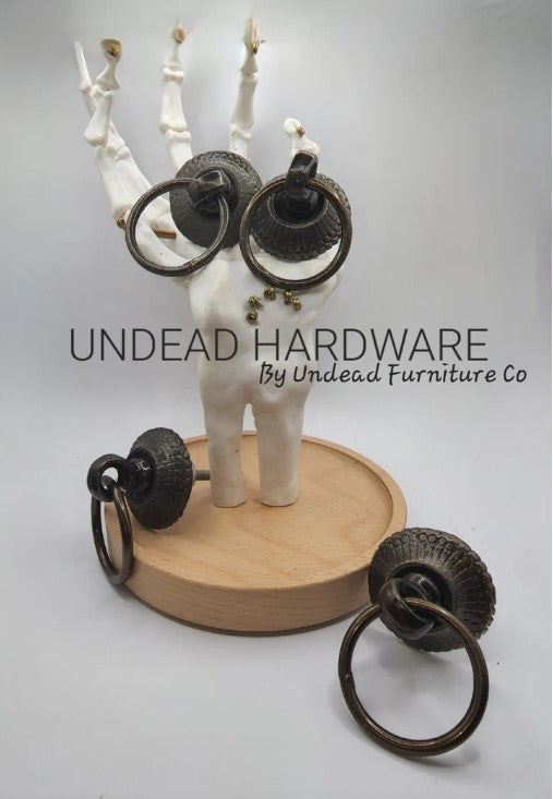 UNDEAD HARDWARE - METAL RING PULL ~ THE DAMNED (4 PACK)