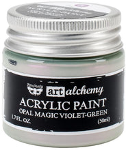 Load image into Gallery viewer, ART ALCHEMY – OPAL MAGIC METALLIC PAINT - VIOLET - GREEN
