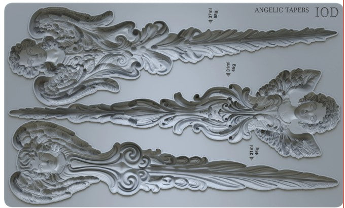 IOD MOULDS™ ~ ANGELIC TAPERS 6X10 inch