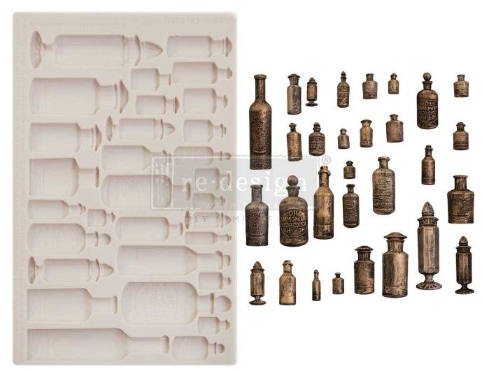 FINNABAIR – MOULDS – APOTHECARY BOTTLES