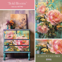 Load image into Gallery viewer, A1 REDESIGN DECOUPAGE FIBRE - BOLD BLOOMS
