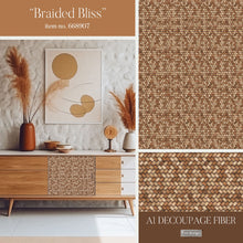 Load image into Gallery viewer, A1 REDESIGN DECOUPAGE FIBRE - BRAIDED BLISS
