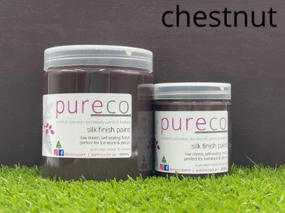 Pureco Silk Finish Chestnut - 600ml