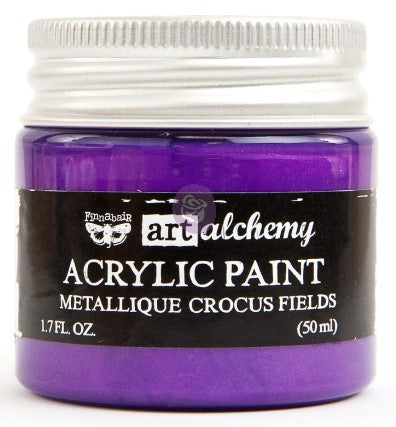 ART ALCHEMY – METALLIQUE PAINT - CROCUS FIELDS