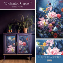 Load image into Gallery viewer, A1 REDESIGN DECOUPAGE FIBRE - ENCHANTED GARDEN
