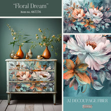 Load image into Gallery viewer, A1 REDESIGN DECOUPAGE FIBRE - FLORAL DREAM
