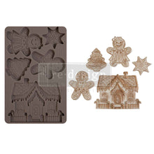 Load image into Gallery viewer, REDESIGN Décor Mould - GINGER BREAD TREATS (LIMITED RELEASE)
