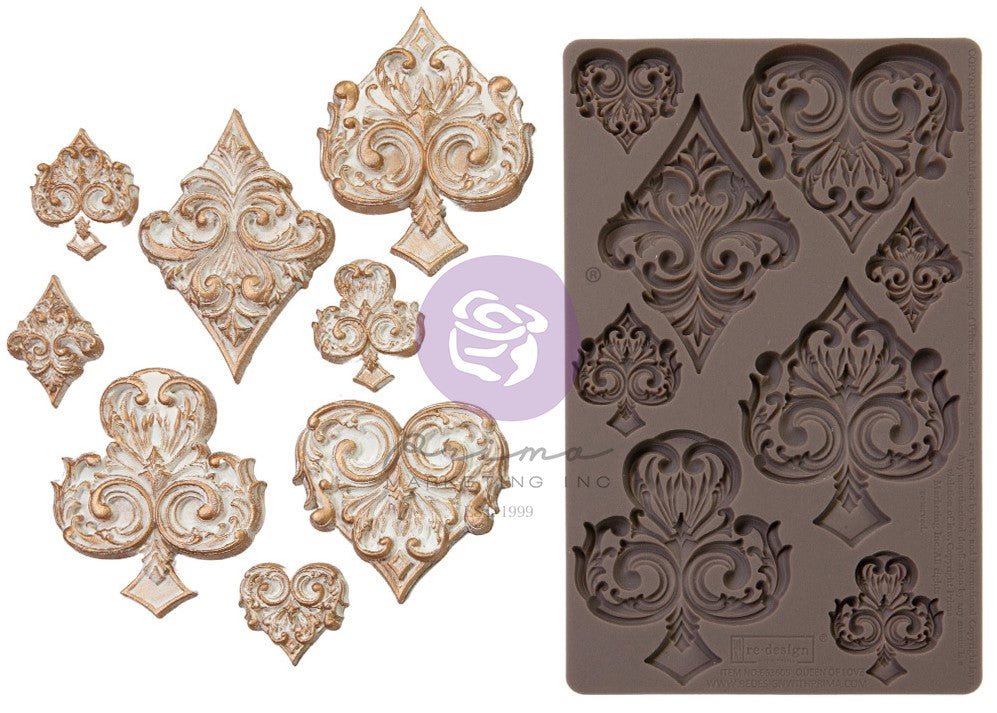 REDESIGN Décor Mould - WONDERLAND COLLECTION - HOUSE OF CARDS