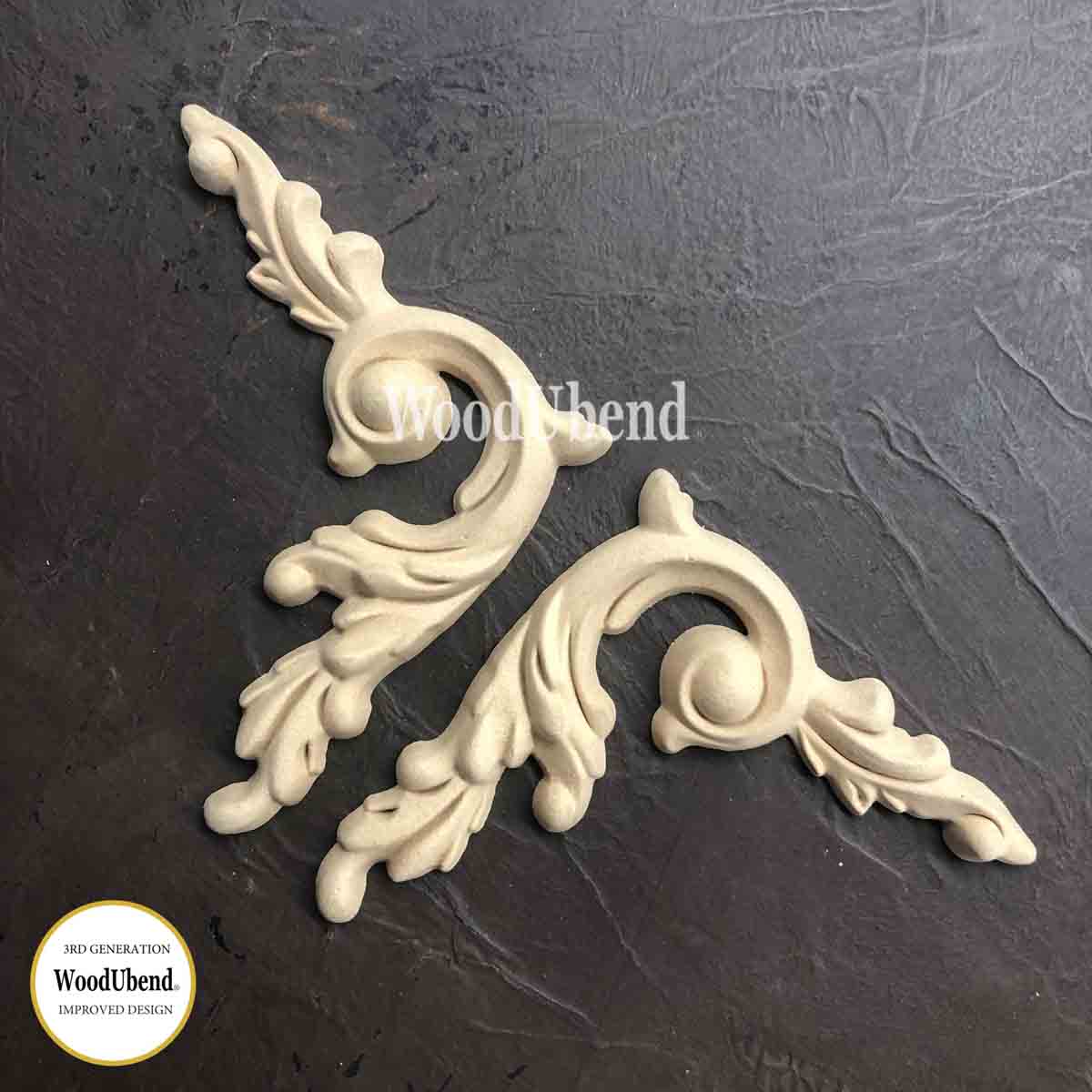 WoodUBend - SET OF BAROQUE CORNERS WUB1318.9 – Cloud Tree Furniture