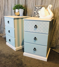 Load image into Gallery viewer, GORGEOUS BEDSIDE DRAWERS = PAIR!
