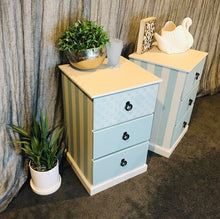 Load image into Gallery viewer, GORGEOUS BEDSIDE DRAWERS = PAIR!
