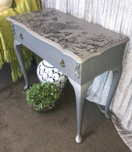 Load image into Gallery viewer, Grey Aged Hall Table
