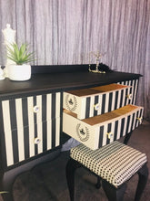 Load image into Gallery viewer, Black &amp; Taupe Dresser / Hall Table
