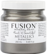 Load image into Gallery viewer, Fusion Mineral Paint ~ Metallic Brushed Steel
