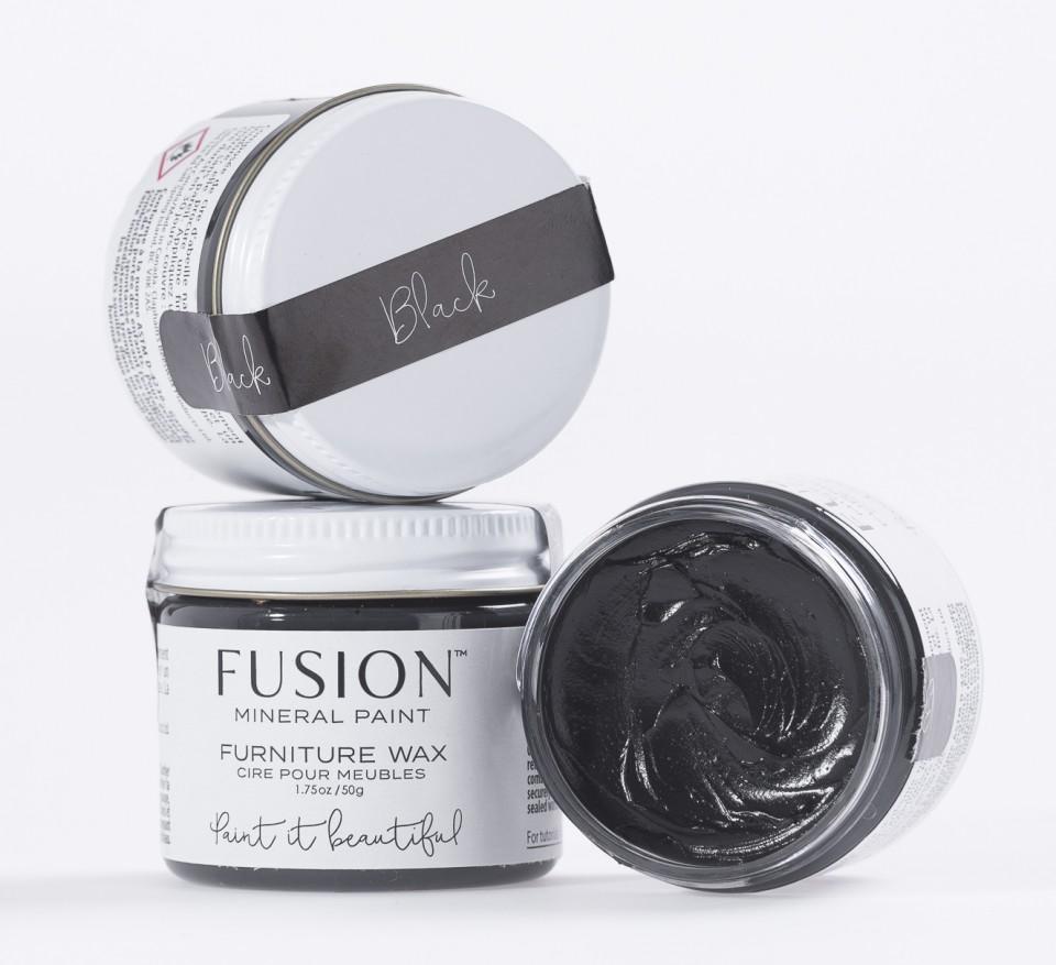 Fusion Furniture Wax: Black 50g