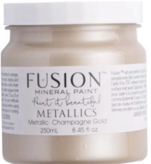 Fusion Mineral Paint ~ Metallic Champagne Gold