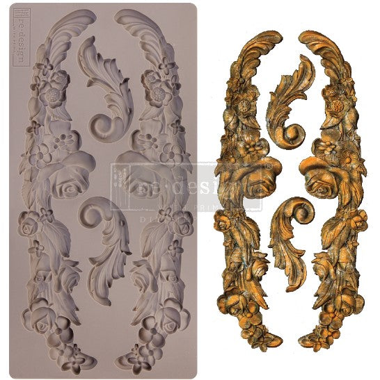 REDESIGN Décor Mould - DELICATE FLORAL STRANDS