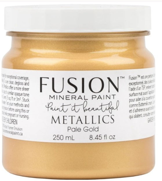 Fusion Mineral Paint ~ Metallic Pale Gold