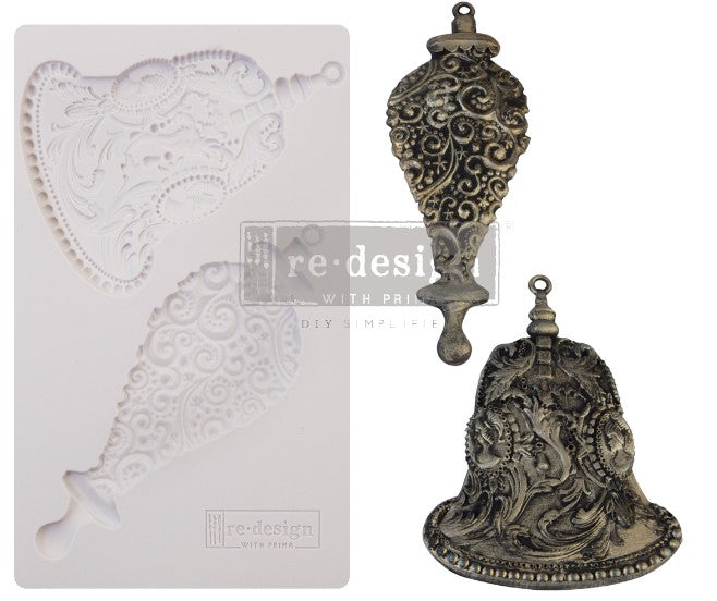 REDESIGN Décor Mould - SILVER BELLS (D)