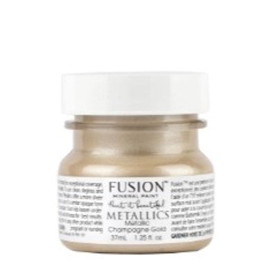 Fusion Mineral Paint ~ Metallic Champagne Gold Tester 37ml