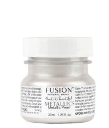 Fusion Mineral Paint ~ Metallic Pearl Tester 37ml