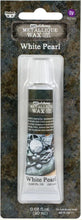 Load image into Gallery viewer, ART ALCHEMY – METALLIQUE  WAX – WHITE PEARL – 1 TUBE (20 ML)
