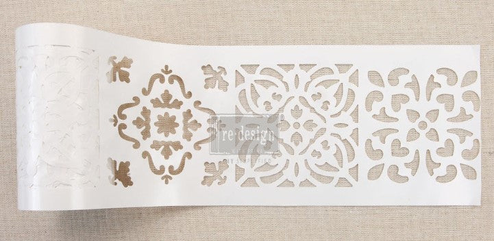 REDESIGN Stick & Style Stencil - Casa Blanca Tile