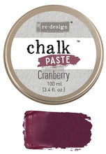 Load image into Gallery viewer, REDESIGN CHALK PASTE - Cranberry 100ml
