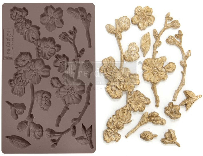 REDESIGN Décor Mould - CHERRY BLOSSOMS (D)