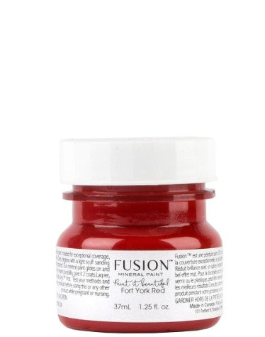 Fusion Mineral Paint ~ Fort York Red 37ml Tester