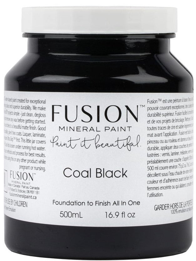 Fusion Mineral Paint ~ Coal Black