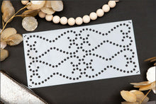 Load image into Gallery viewer, Belles &amp; Whistles Stencil - NAILHEAD TRIM
