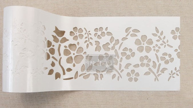 REDESIGN Stick & Style Stencil - Royal Ann Garden