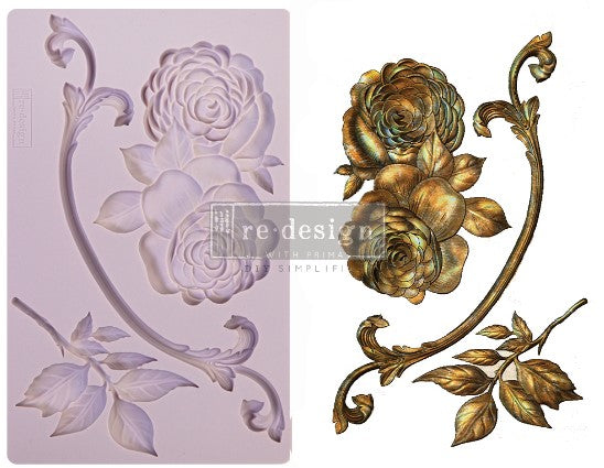 REDESIGN Décor Mould - VICTORIAN ROSE